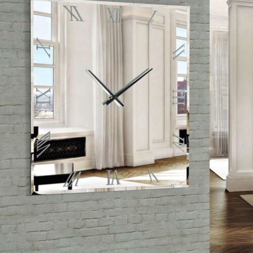 Reloj cuadrado cristal