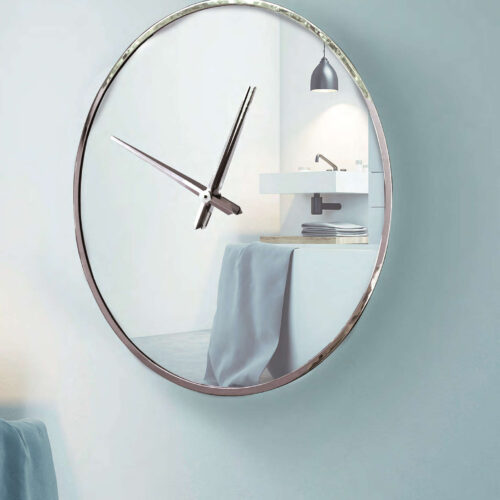 Reloj redondo acero inoxidable