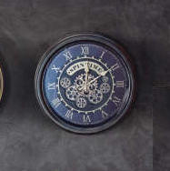 Reloj redondo coffe